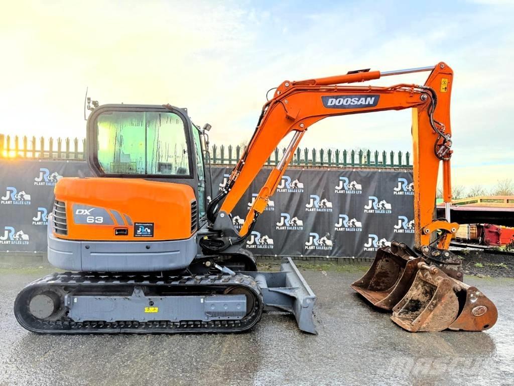 Doosan DX 63-3 Верижен екскаватор