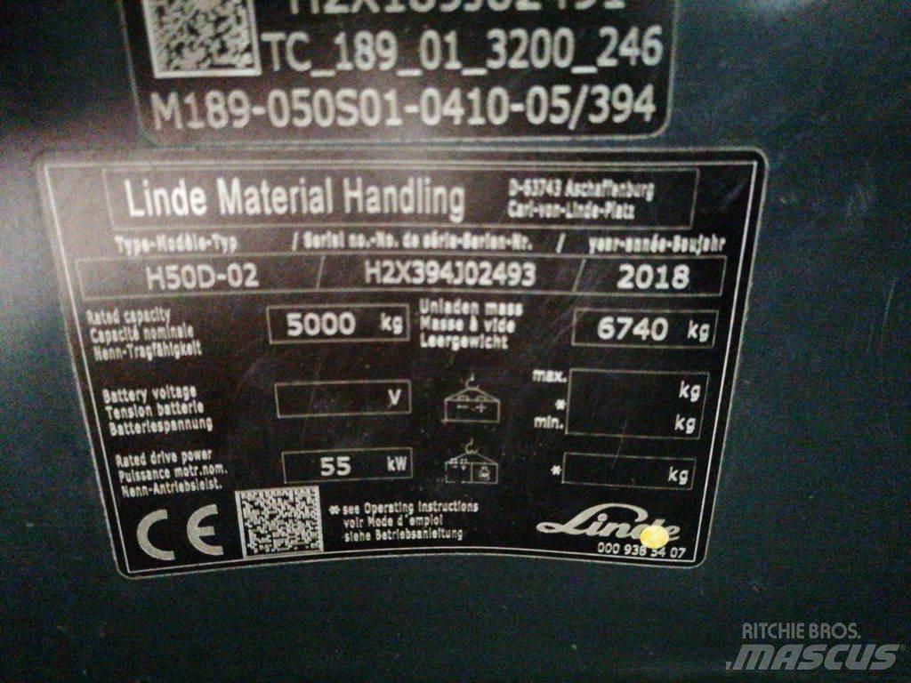 Linde H50D-02 Дизелови камиони