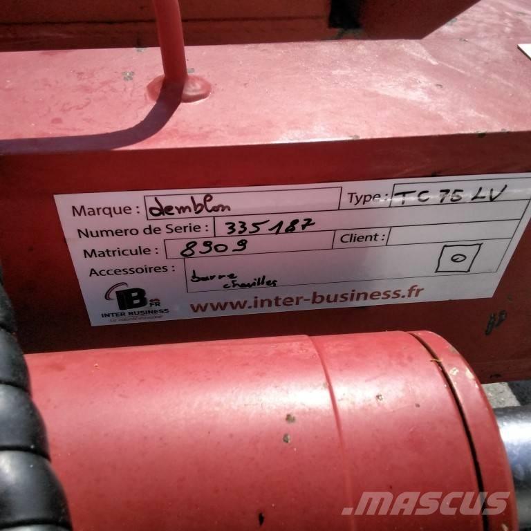 Demblon TC 75 LV Реверсивни плугове