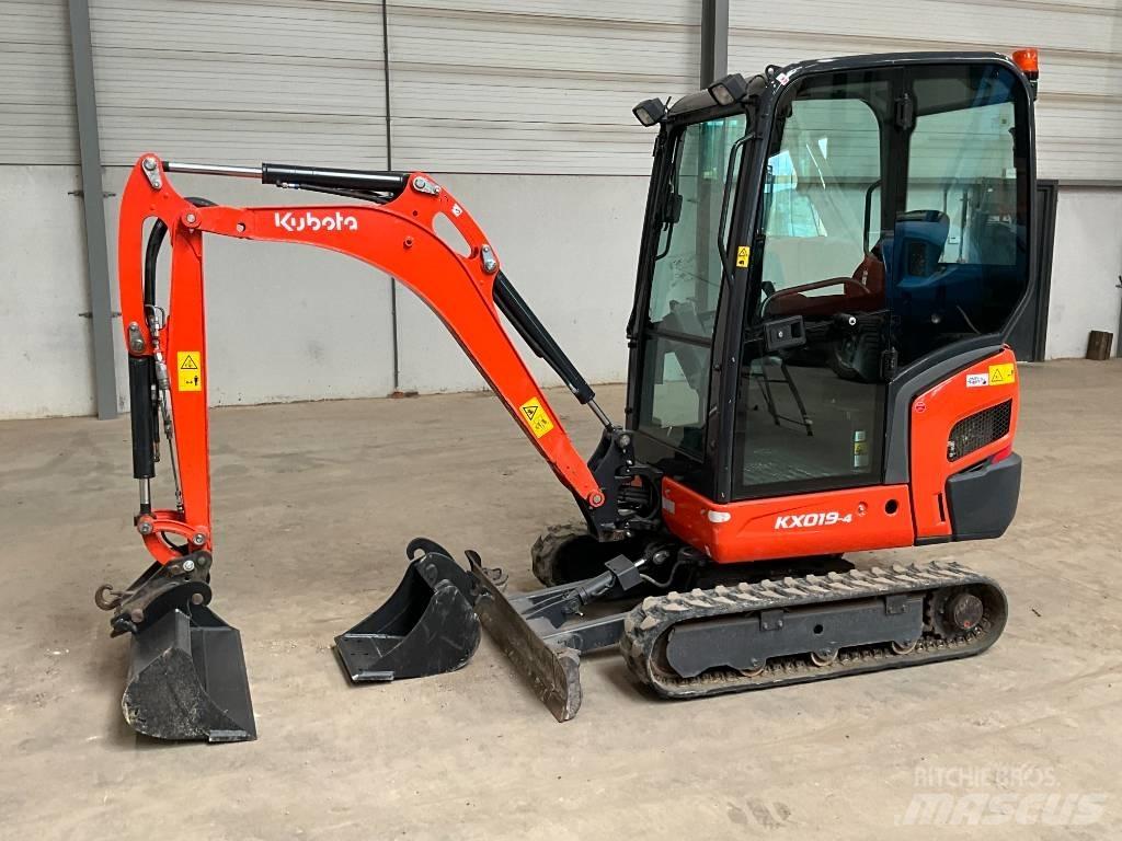 Kubota KX 019-4 Мини екскаватори < 7 т