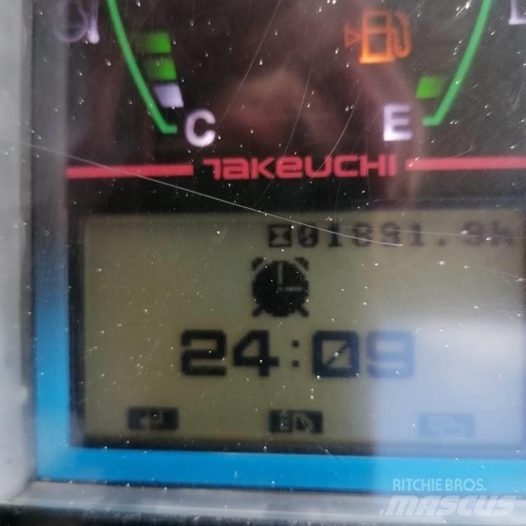 Takeuchi TB216 Мини екскаватори < 7 т