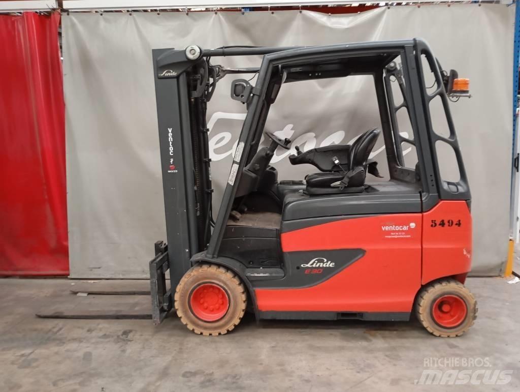 Linde E 30 Електрически вилични кари-повдигачи