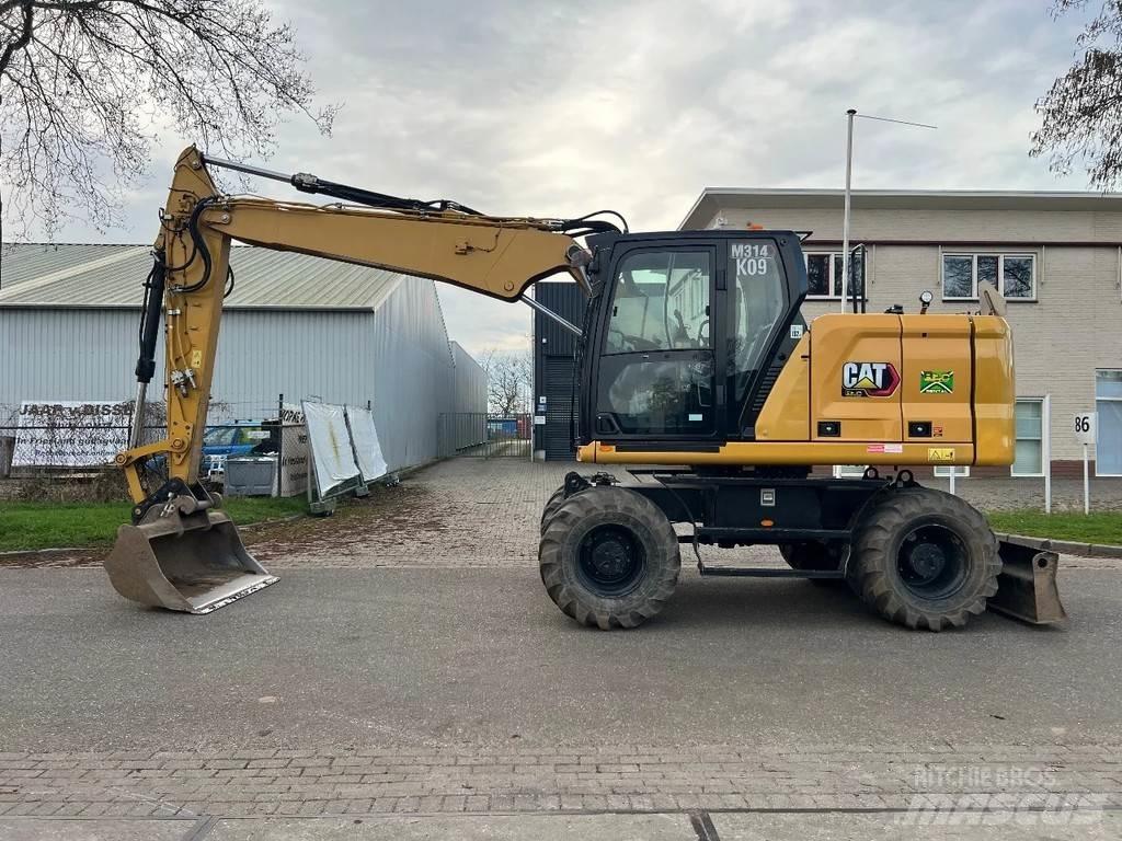 CAT 314 Next gen Колесни екскаватори