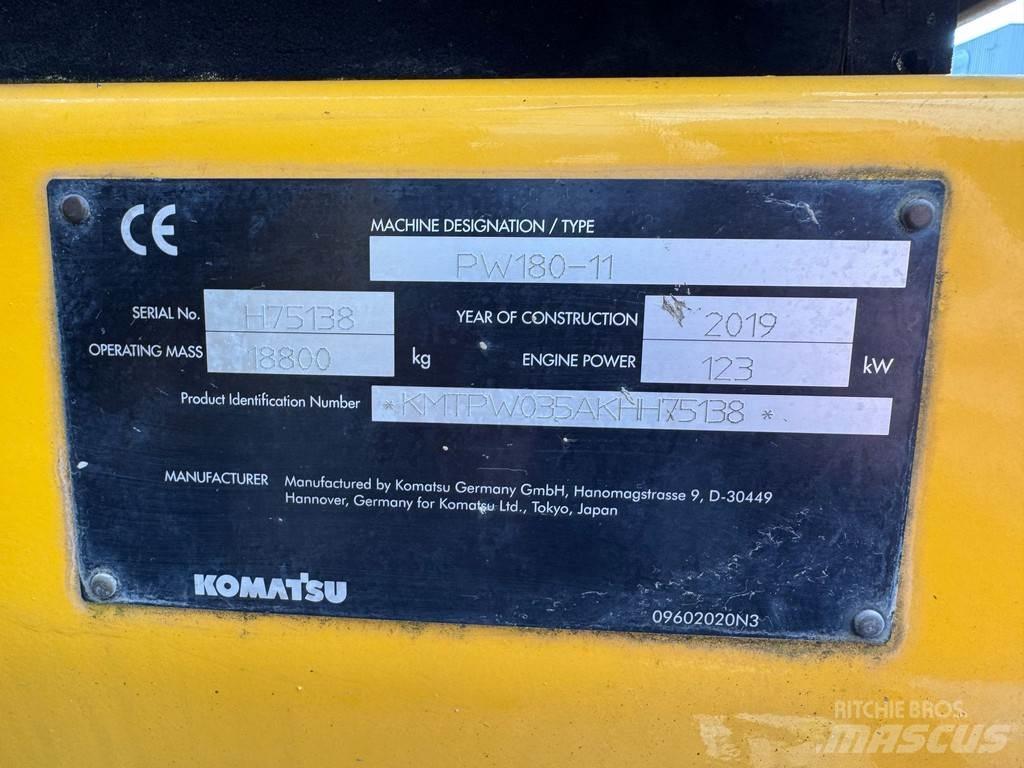 Komatsu PW180-11 Колесни екскаватори