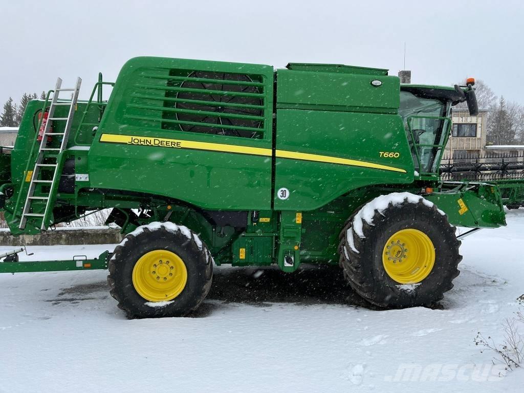 John Deere T 660 Комбайни
