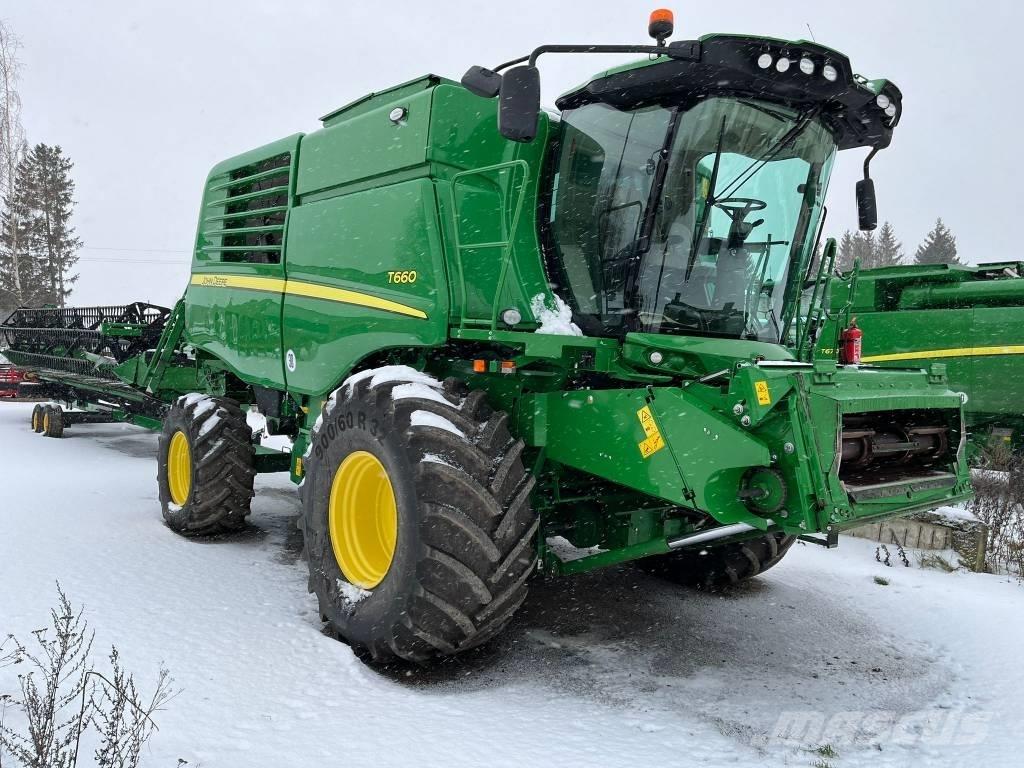 John Deere T 660 Комбайни