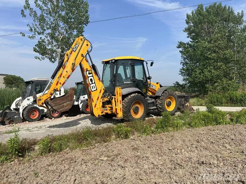 JCB 4 CX Товарач със заден ексватор
