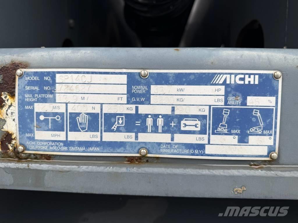 Aichi SP 14 CJ Телескопични повдигачи
