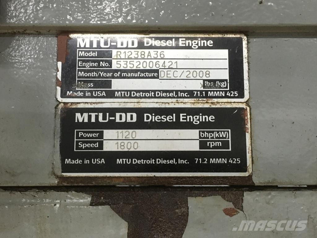 MTU 12V2000 USED Двигатели