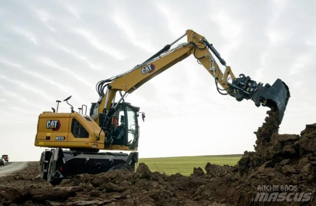 CAT M 315 UTHYRES Колесни екскаватори