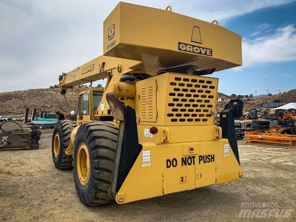 Grove RT 58 D Кранове за тежък терен