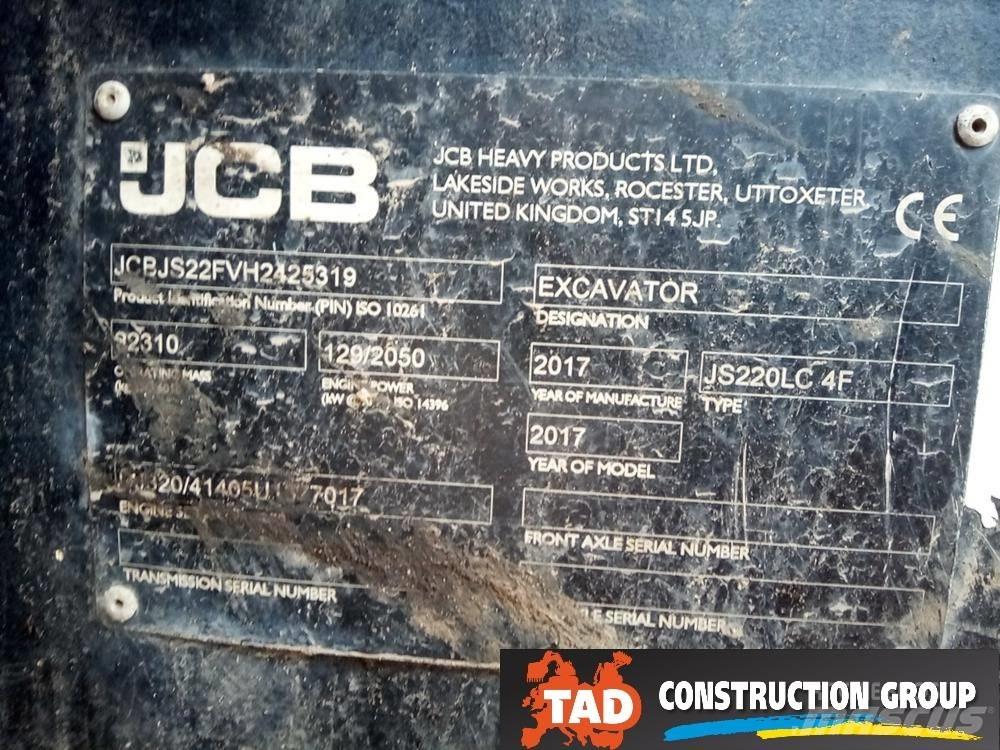 JCB JS 220 LC Верижен екскаватор
