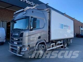 Scania R580 Flisbil Камиони за дървени стърготини
