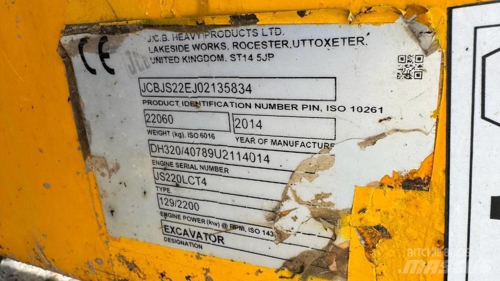JCB JS 220 LC Верижен екскаватор