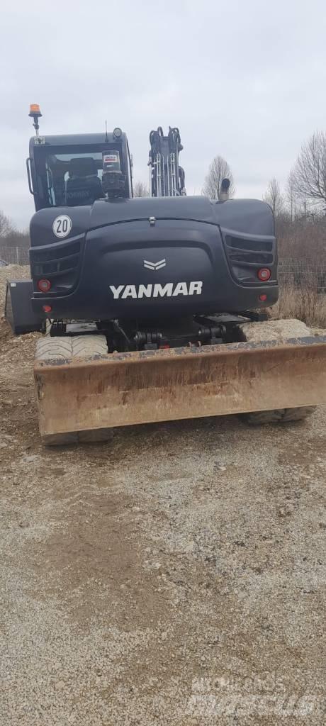 Yanmar B 110 W Колесни екскаватори