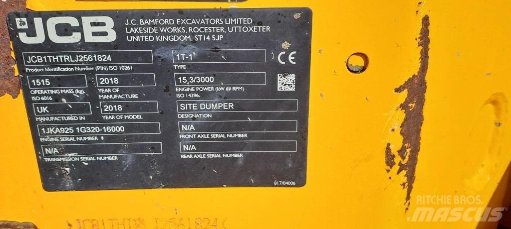 JCB 1 T Странични самосвали