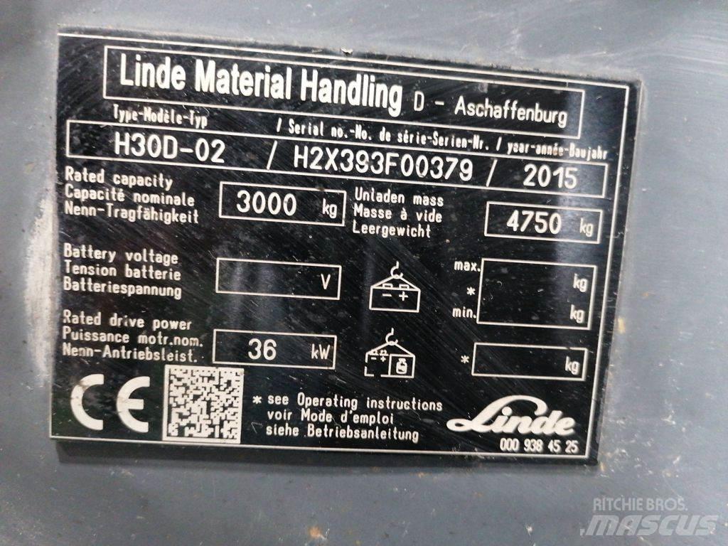 Linde H30D-02 Дизелови камиони