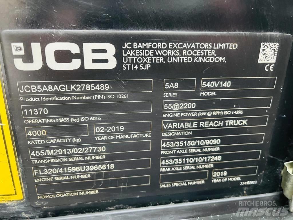JCB 540-140 Телескопични товарачи