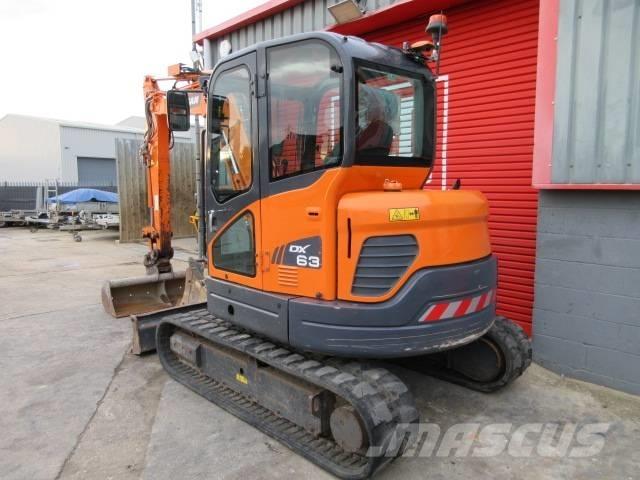 Doosan DX 63-3 Мини екскаватори < 7 т
