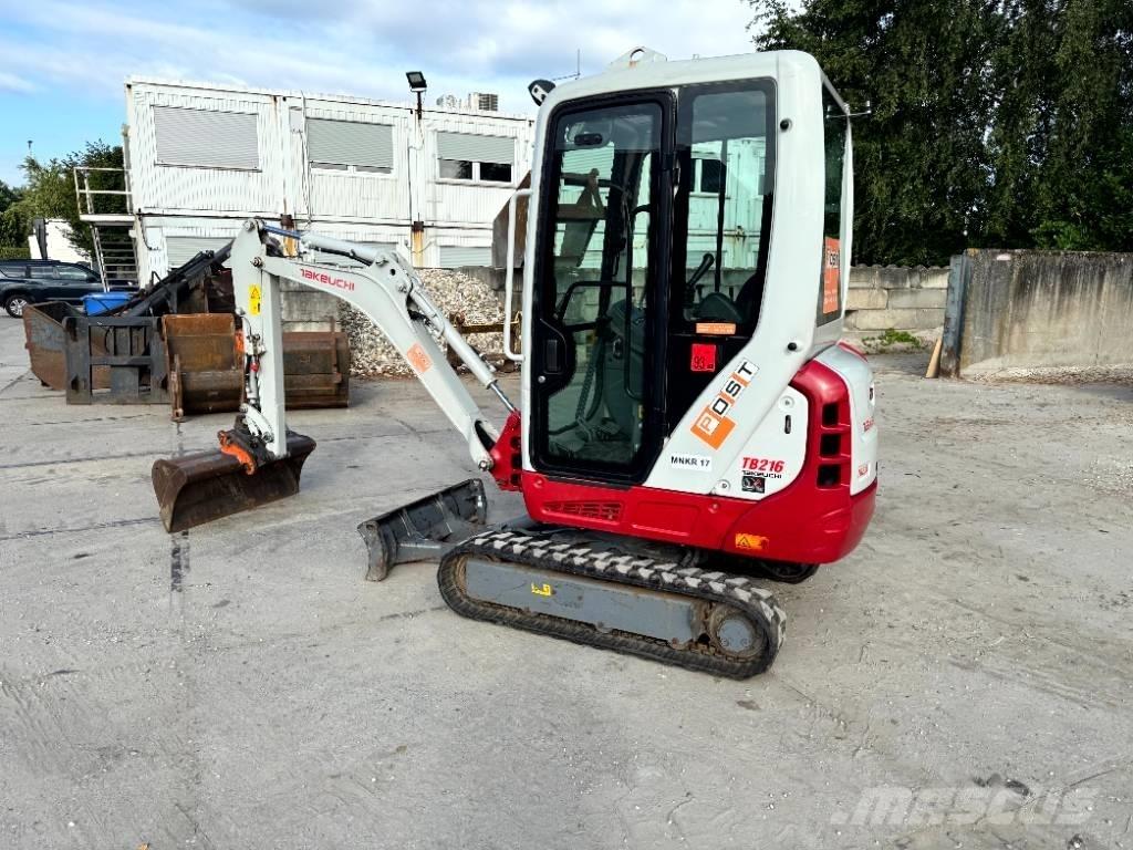 Takeuchi TB 216 Мини екскаватори < 7 т