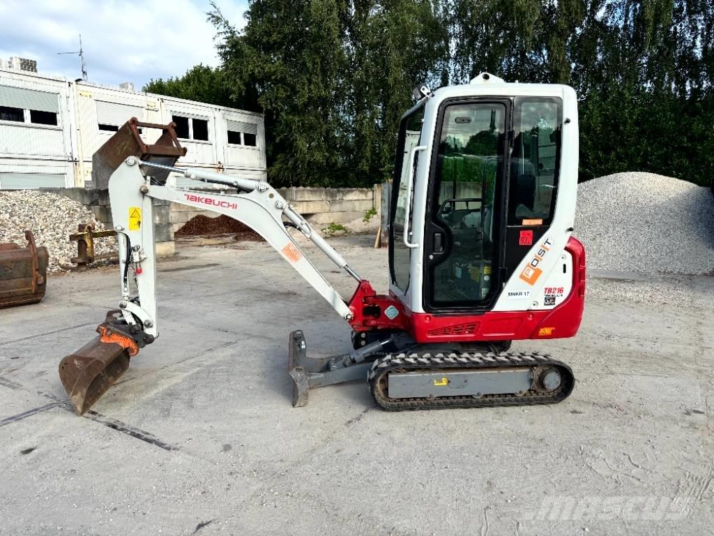 Takeuchi TB 216 Мини екскаватори < 7 т