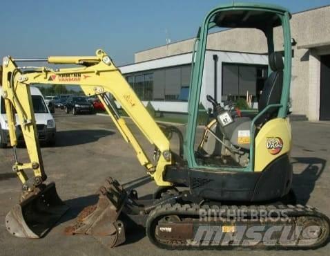 Yanmar Vio 20 Мини екскаватори < 7 т