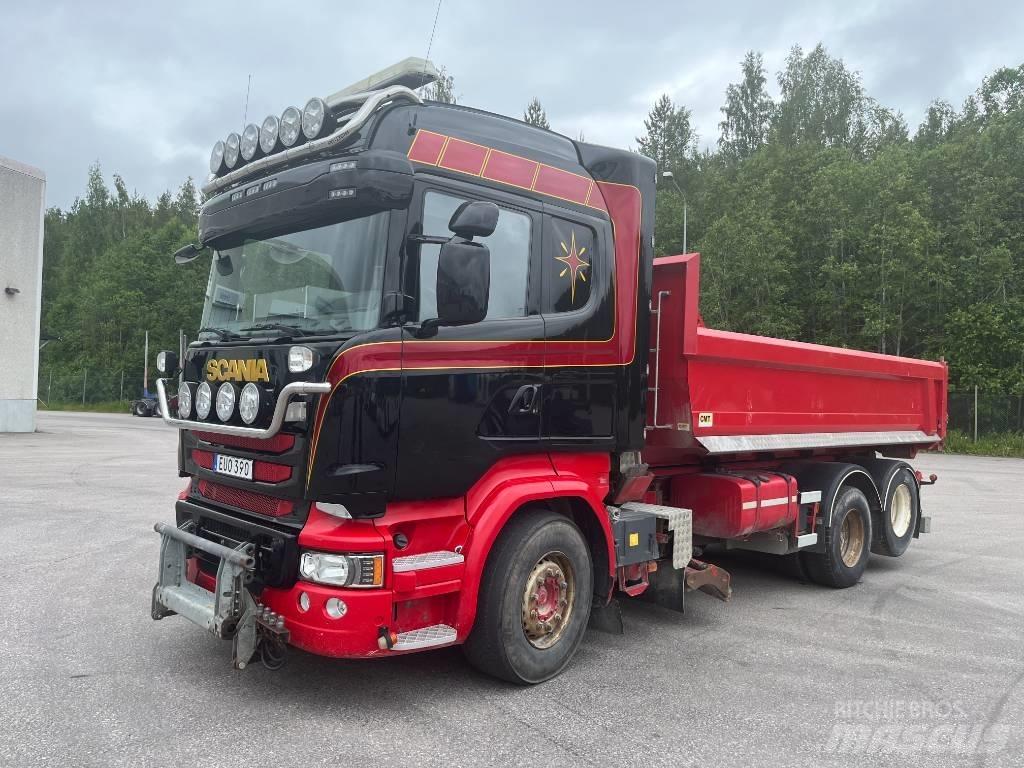Scania R580 Камиони с кран с кука