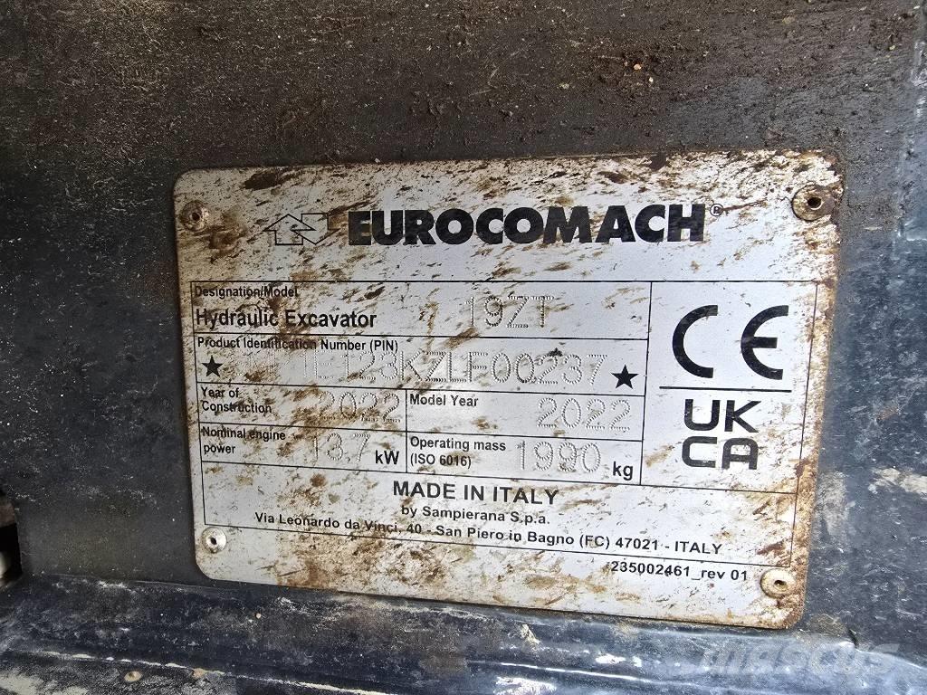 Eurocomach 19 ZT Мини екскаватори < 7 т