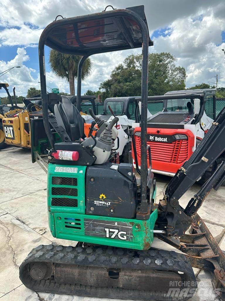 John Deere 17G Мини екскаватори < 7 т