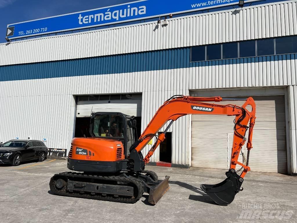Doosan DX 80 R Средни екскаватори 7т - 12т