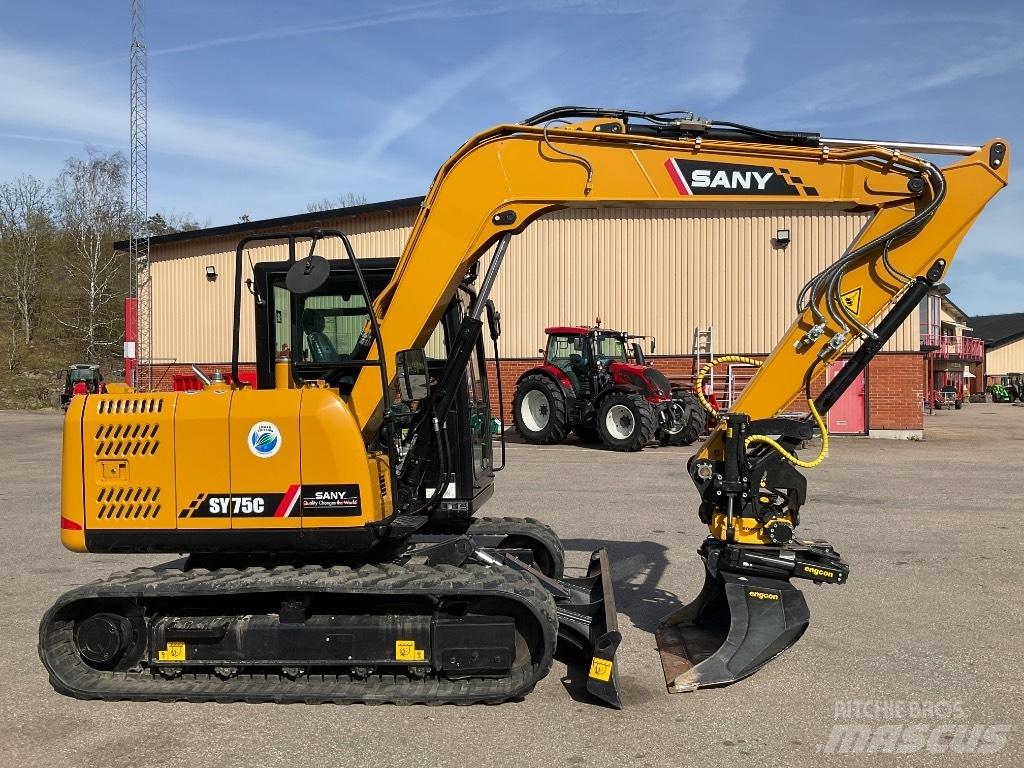 Sany SY 75 C Верижен екскаватор
