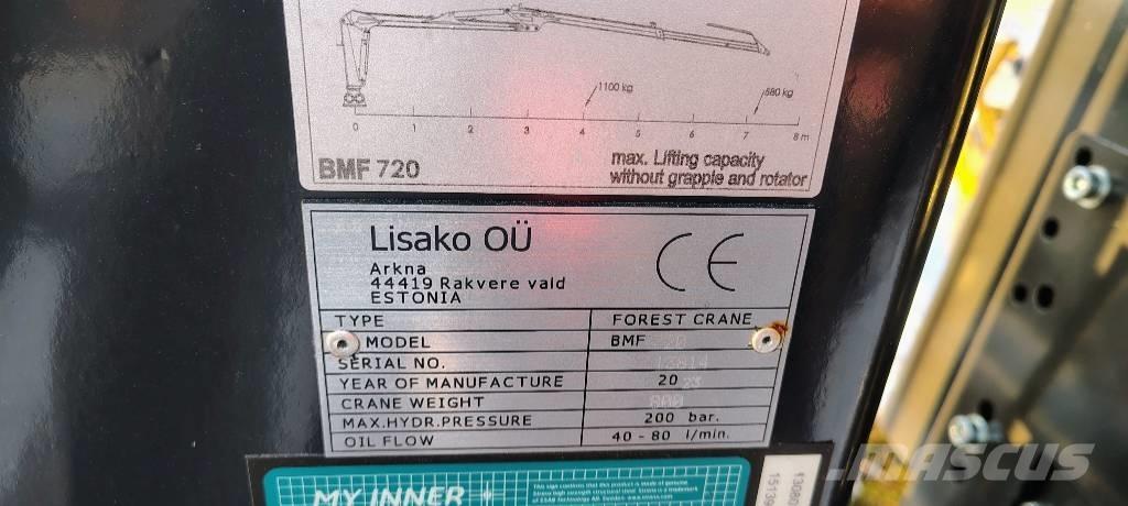 BMF BMF 720 11T1 PRO Горски ремаркета
