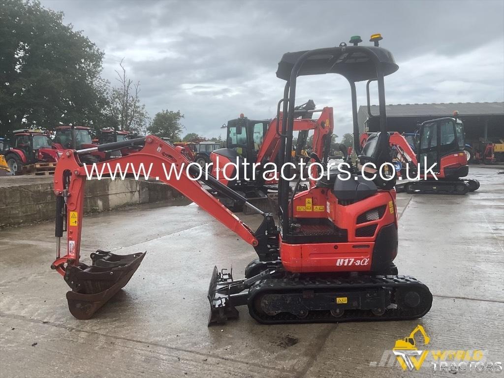 Kubota U 17-3 Мини екскаватори < 7 т