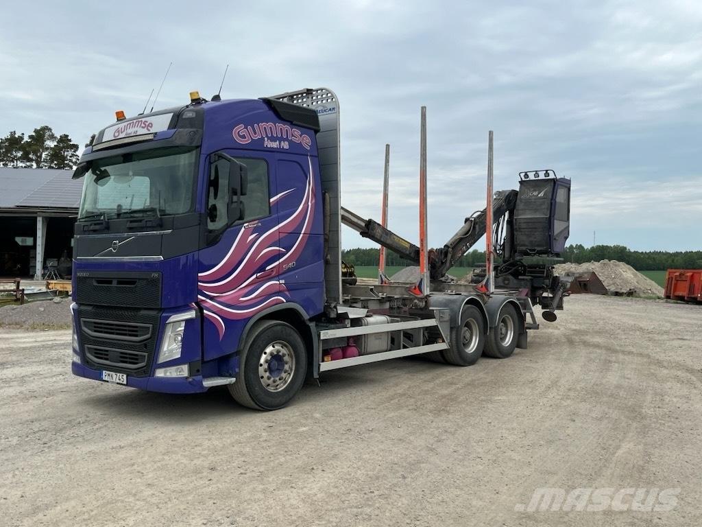 Volvo FH 550 За превоз на дървени трупи
