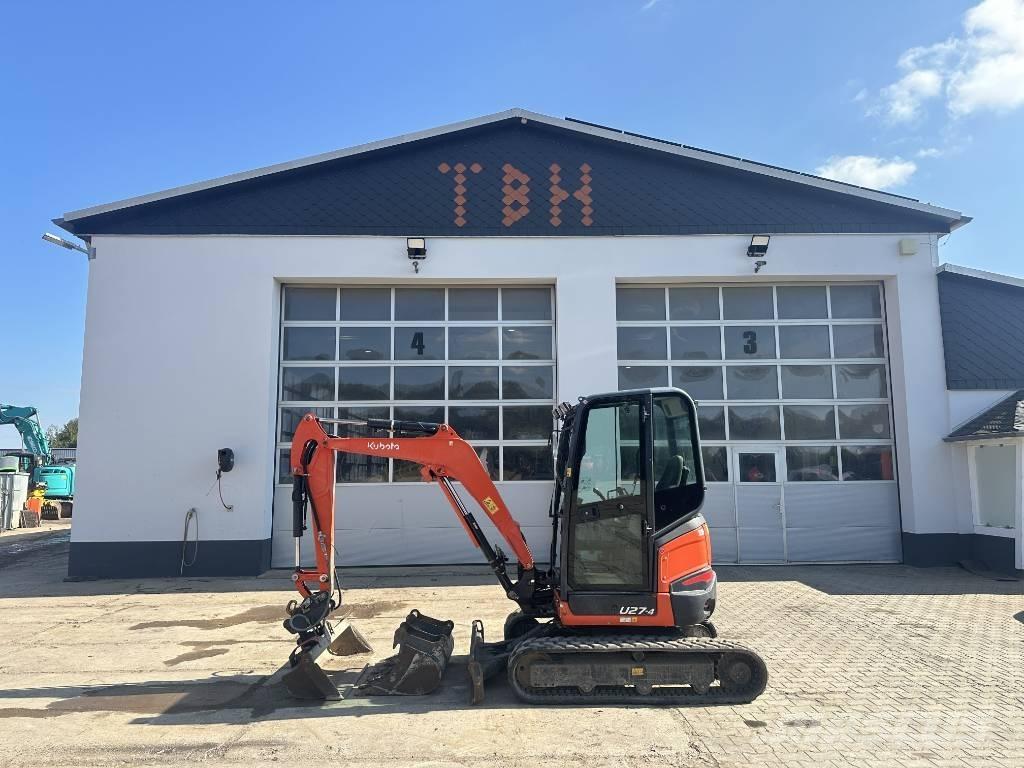 Kubota U 27-4 Мини екскаватори < 7 т