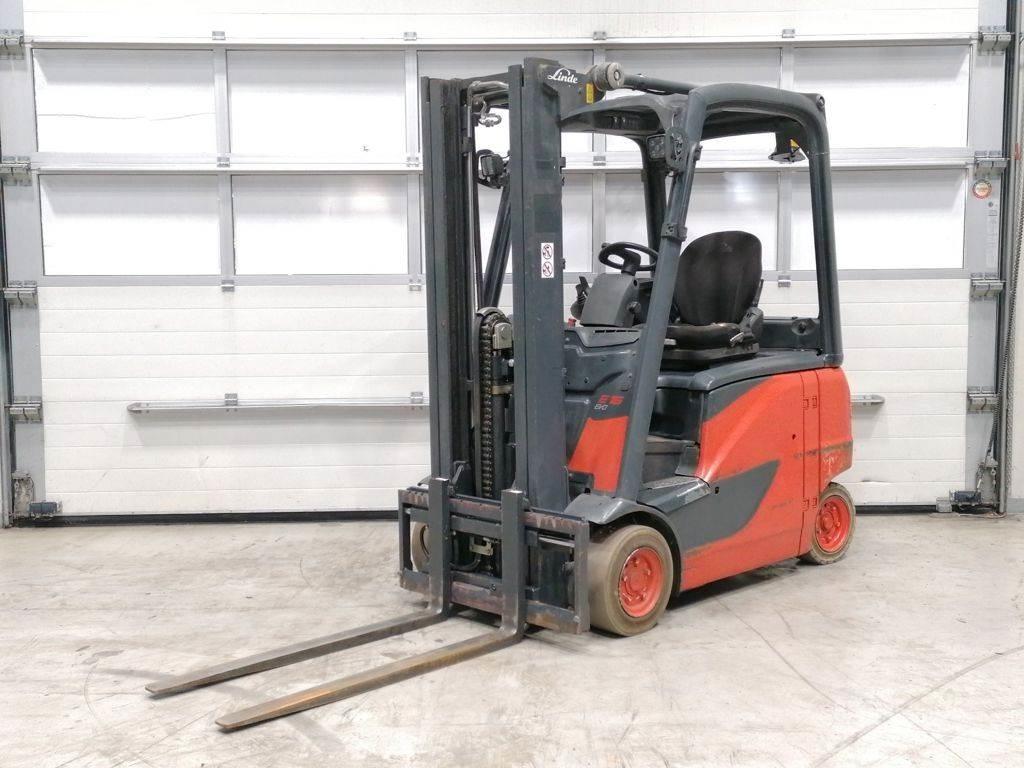 Linde E16PH-02 Електрически вилични кари-повдигачи