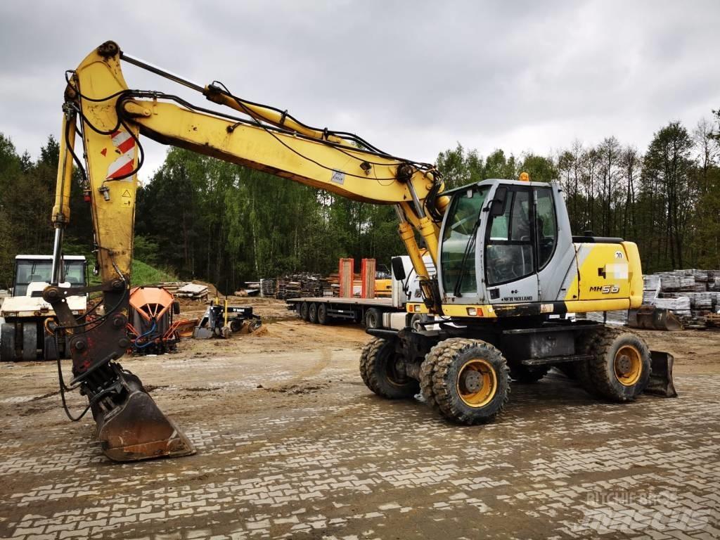 New Holland MH 5.6 Колесни екскаватори