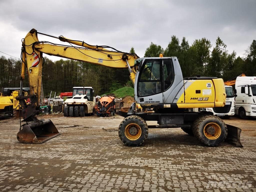 New Holland MH 5.6 Колесни екскаватори