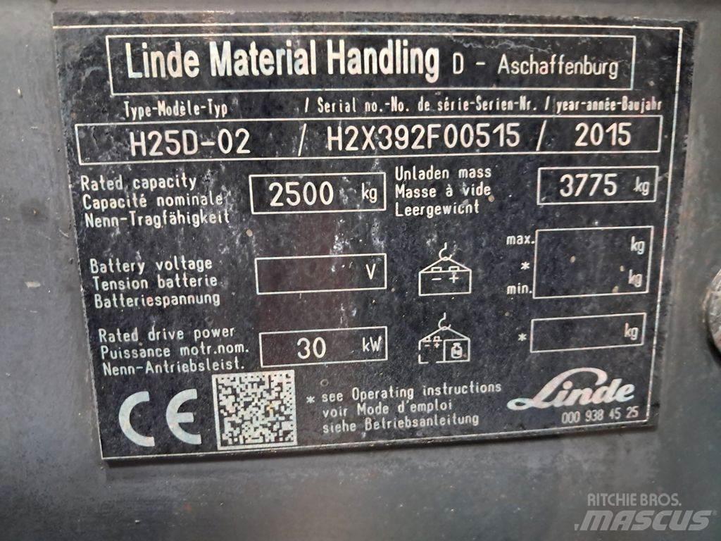 Linde H25D-02 Дизелови камиони