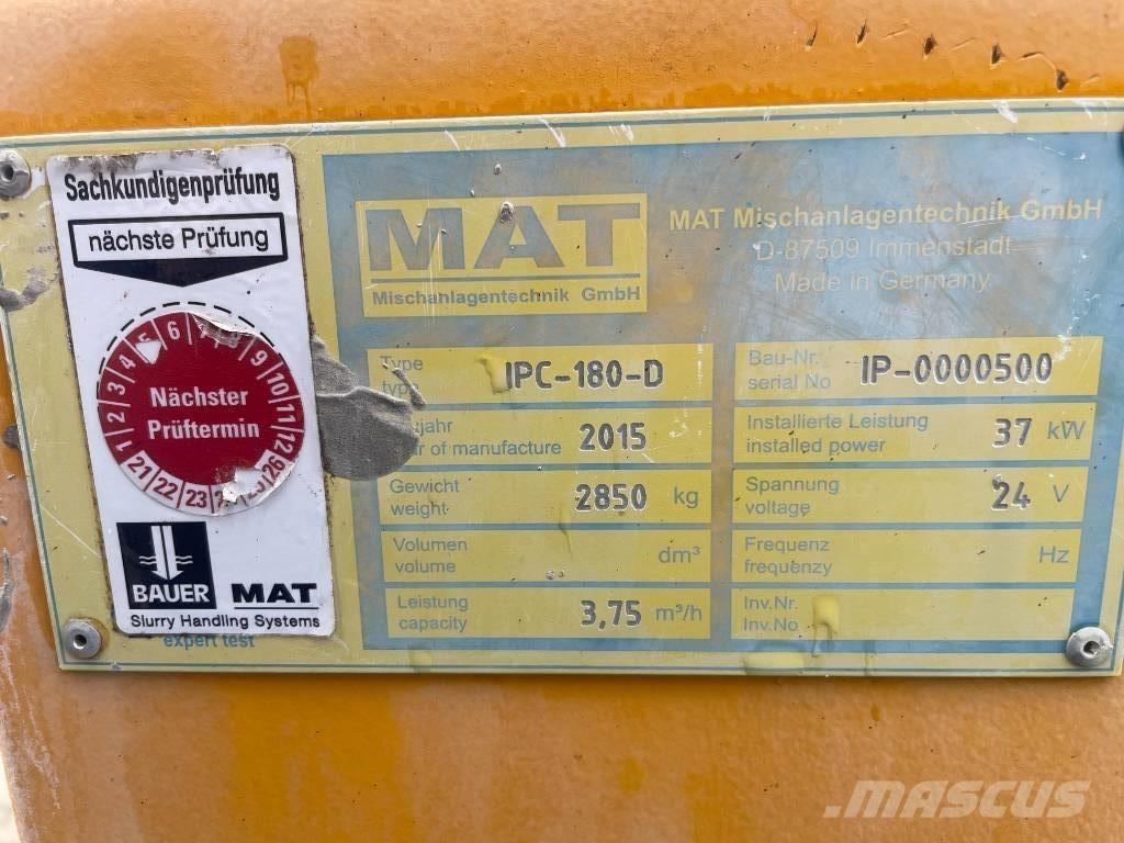 Bauer MAT IPC 180-D Строителство - Други