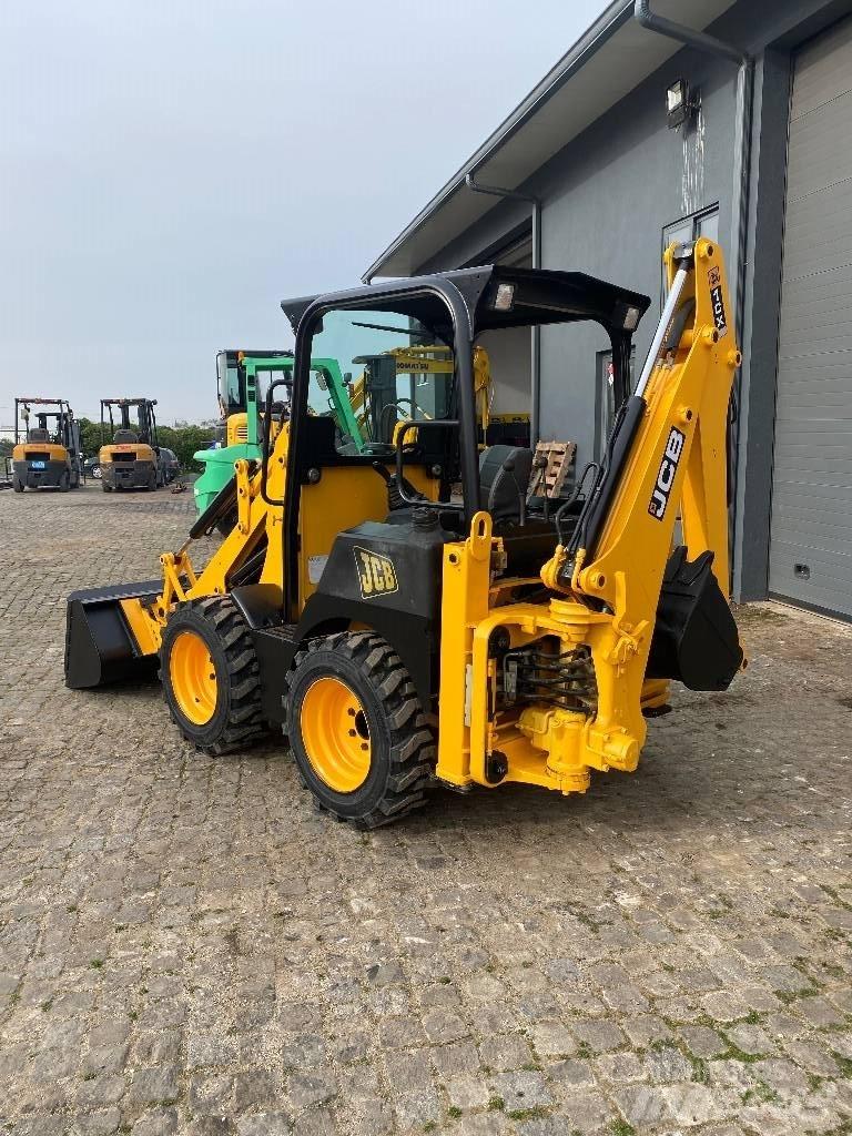 JCB 1 CX Товарач със заден ексватор