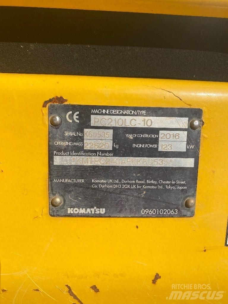 Komatsu PC 210 LC-10 Верижен екскаватор