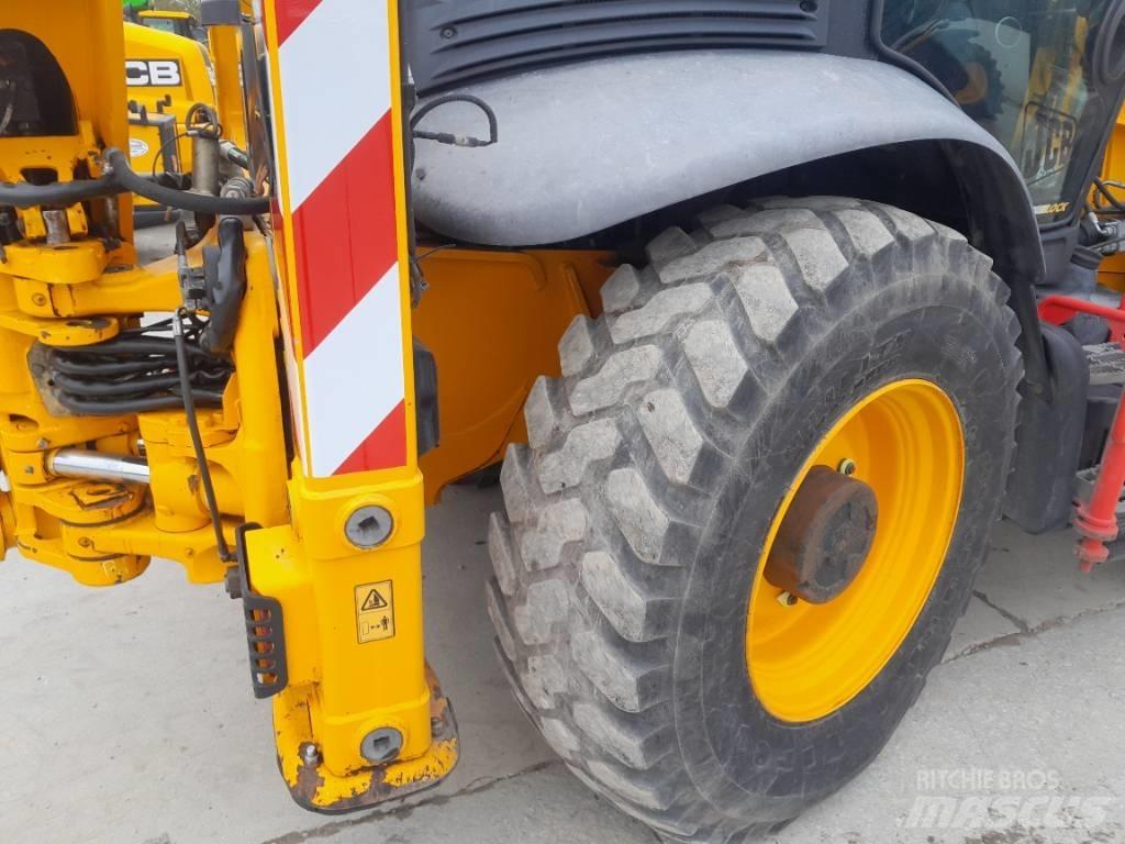 JCB 5 CX Wastemaster Товарач със заден ексватор