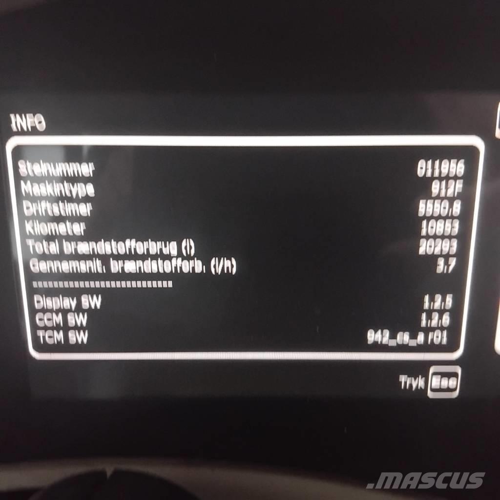 Hydrema 912FS Твърди самосвали
