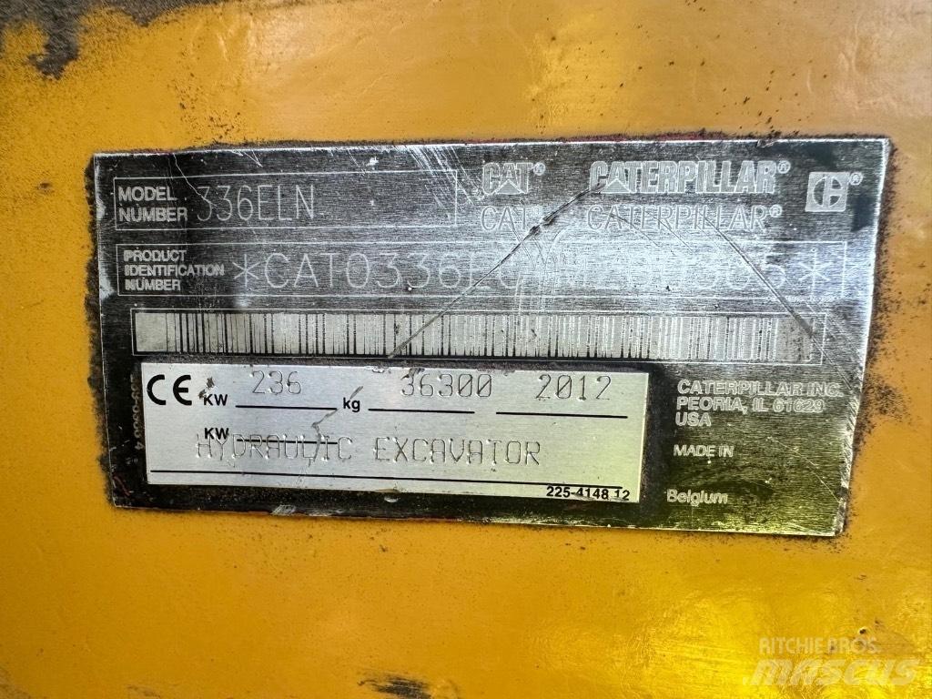 CAT 336 ELN Верижен екскаватор