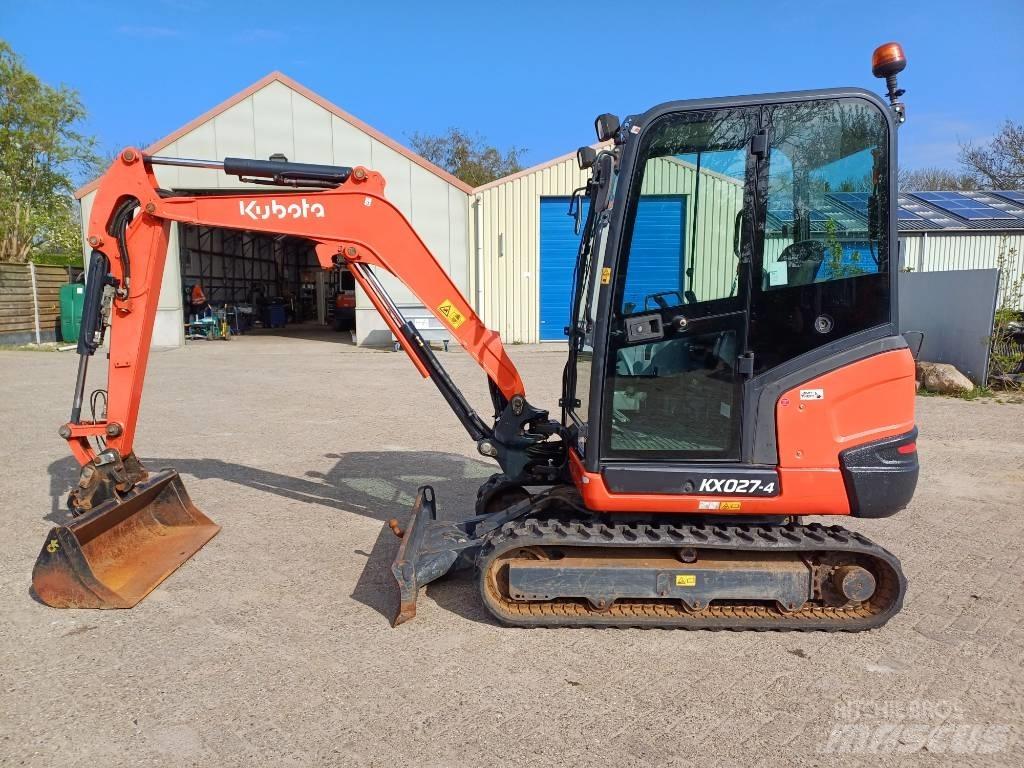 Kubota KX027-4 Мини екскаватори < 7 т