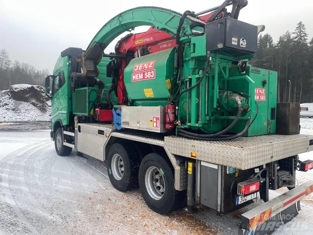JENZ HEM 583 R Дробилки за клони