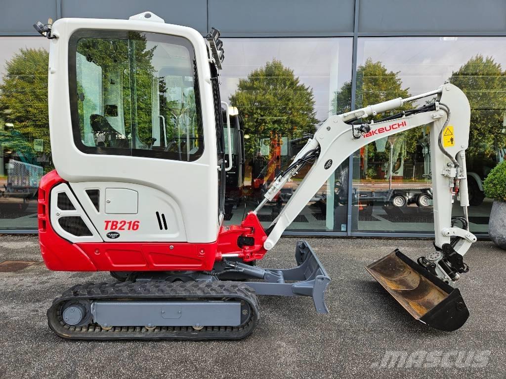 Takeuchi TB 216 Мини екскаватори < 7 т