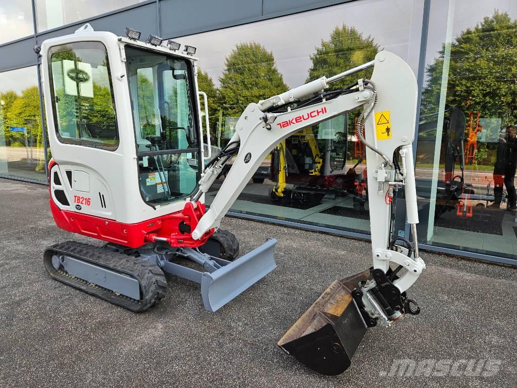 Takeuchi TB 216 Мини екскаватори < 7 т