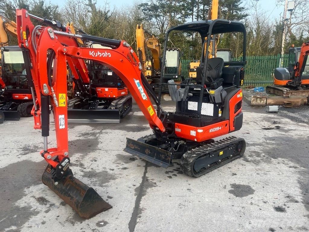 Kubota KX 019-4 Мини екскаватори < 7 т